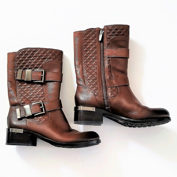 Vince Camuto Shoes - Vince Camuto Mid-Calf Leather Boots Woman's 7M NEW